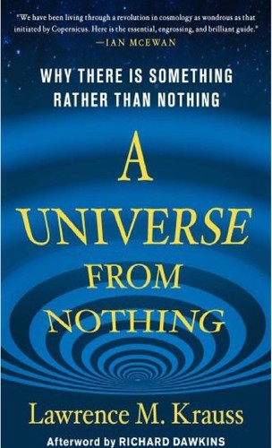 A Universe from Nothing by Lawrence M. Krauss book cover