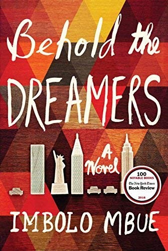 Behold the Dreamers by Imbolo Mbue book cover
