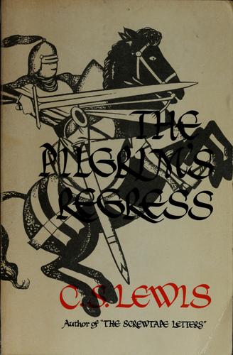 The Pilgrim's Regress by C.S. Lewis book cover