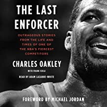 The Last Enforcer by Charles Oakley, Frank Isola, Michael Jordan book cover