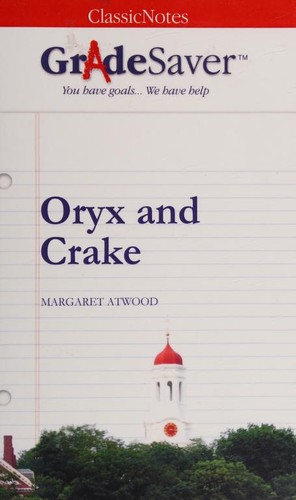 Oryx and Crake by Margaret Atwood book cover