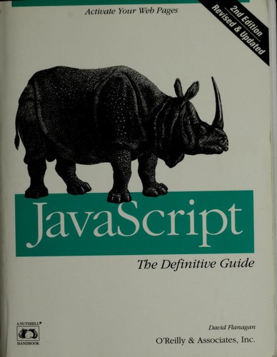 JavaScript: The Definitive Guide by David Flanagan book cover