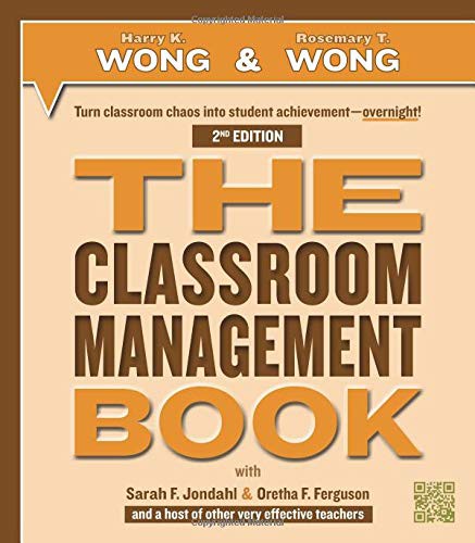 The Classroom Management Book by Harry K. Wong and Rosemary T. Wong book cover
