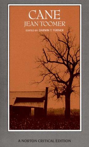 Cane by Jean Toomer book cover
