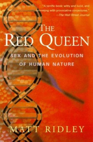 The Red Queen by Matt Ridley book cover