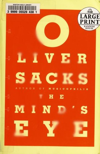The Mind's Eye by Oliver Sacks book cover