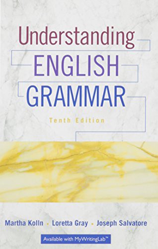 Understanding English Grammar by Martha J. Kolln and Robert Funk book cover