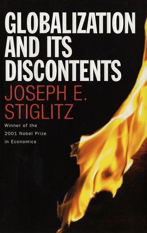 Globalization and its Discontents by Joseph Stiglitz book cover