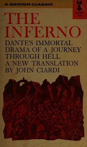 The Inferno by Dante Alighieri book cover