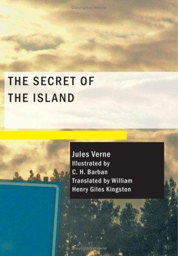 The Secret of the Island by Jules Verne book cover