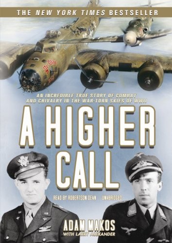 A Higher Call: An Incredible True Story of Combat and Chivalry in the War-Torn Skies of World War II by Adam Makos book cover