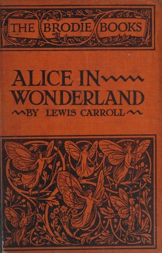 The Adventures of Alice in Wonderland by Lewis Carroll book cover