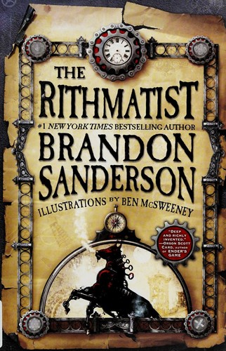 The Rithmatist by Brandon Sanderson book cover