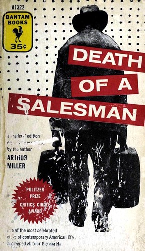 The Death of a Salesman by Arthur Miller book cover