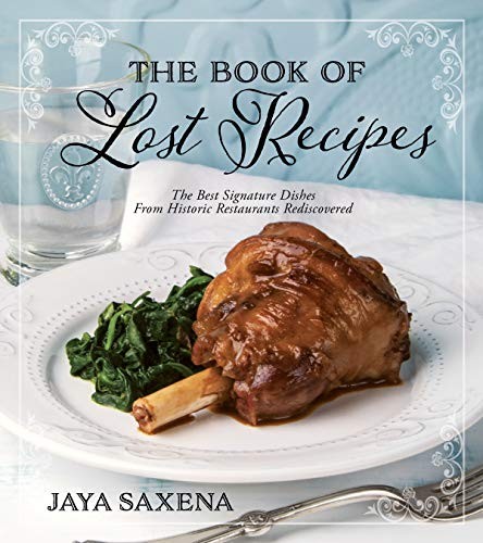 The Book of Lost Recipes by Jaya Saxena book cover