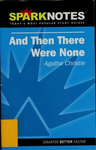 And Then There Were None by Agatha Christie book cover