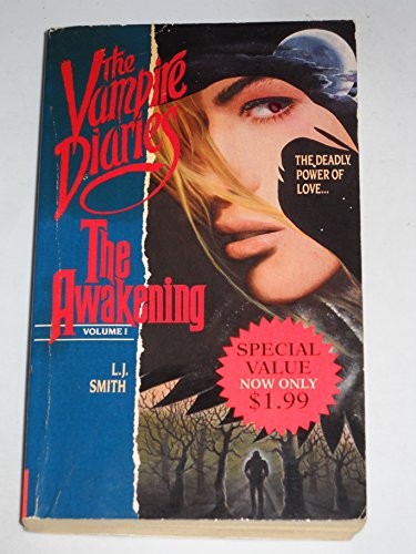 The Vampire Diaries: The Awakening by L.J. Smith book cover