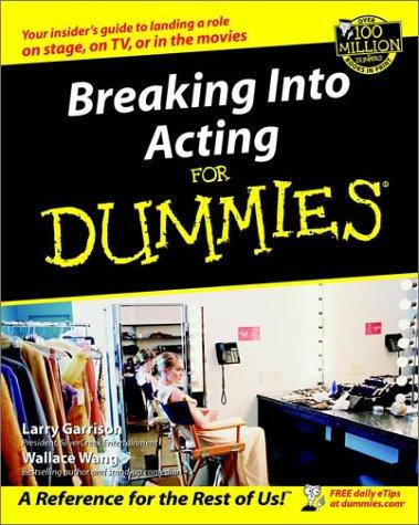 Acting for Dummies by Larry Garrison and Wallace Wang book cover