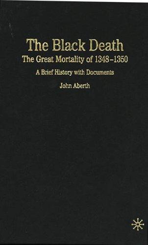 The Black Death: A New History of the Great Plague of 1665 by John Aberth book cover