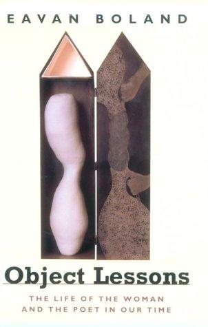 Object Lessons: The Book as a Scene of Cultural Production by Eavan Boland book cover