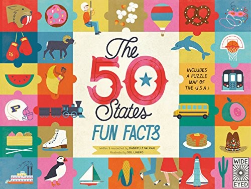 The 50 States: Explore the U.S.A. with 50 fact-filled maps! by Gabrielle Balkan book cover