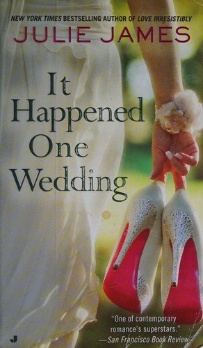 It Happened One Wedding by Julie James book cover