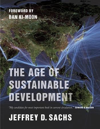 The Age of Sustainable Development by Jeffrey D. Sachs book cover