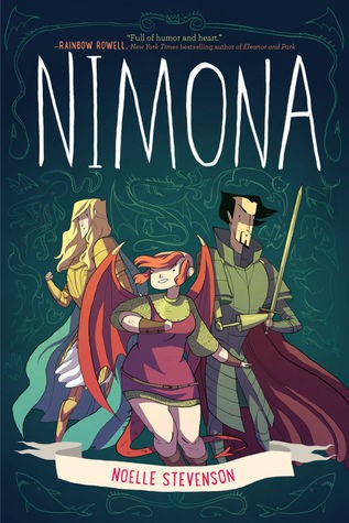 Nimona by Noelle Stevenson book cover