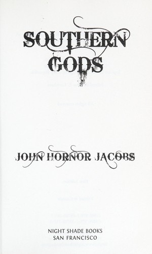 Southern Gods by John Hornor Jacobs book cover