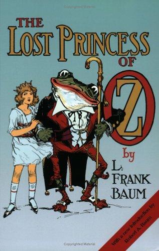 The Lost Princess of Oz by L. Frank Baum book cover