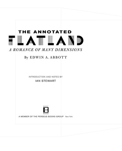 Flatland: A Romance of Many Dimensions by Edwin A. Abbott book cover