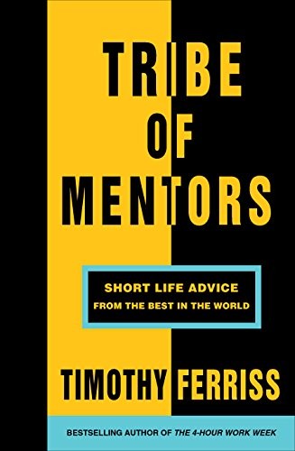 Tribe of Mentors by Tim Ferriss book cover
