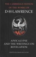 Apocalypse: A History of the End of Times by D. H. Lawrence book cover