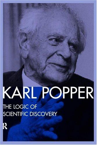 The Logic of Scientific Discovery by Karl Popper book cover