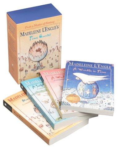 The Time Quintet by Madeleine L'Engle book cover