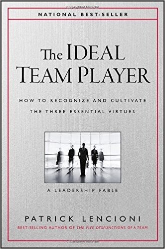 The Ideal Team Player: How to Recognize and Cultivate the Three Essential Virtues by Patrick Lencioni book cover
