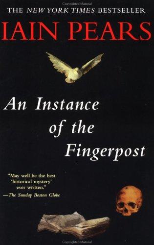 An Instance of the Fingerpost by Iain Pears book cover