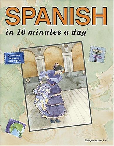 Spanish in 10 Minutes a Day by Kristine Kershul book cover