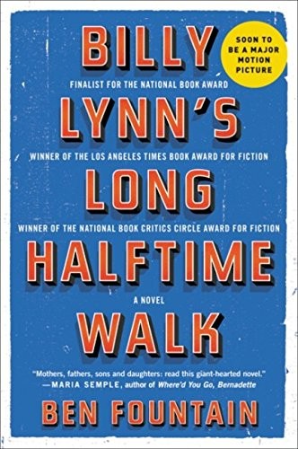 Billy Lynn's Long Halftime Walk by Ben Fountain book cover