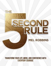 The 5 Second Rule by Mel Robbins book cover