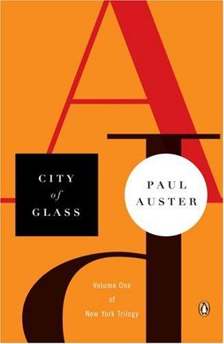 City of Glass by Paul Auster book cover