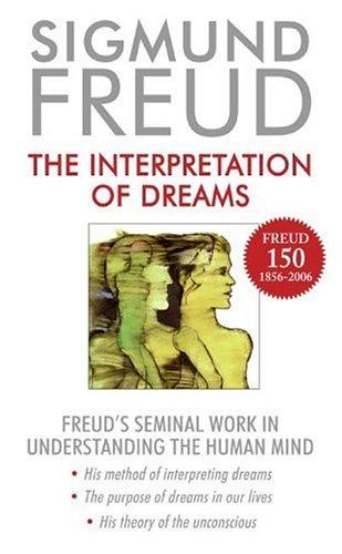 The Interpretation of Dreams by Sigmund Freud book cover