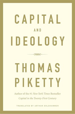 Capital and Ideology by Thomas Piketty book cover