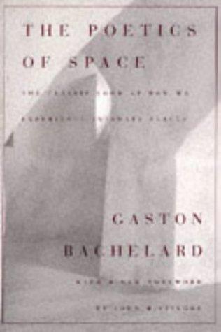 The Poetics of Space by Gaston Bachelard book cover