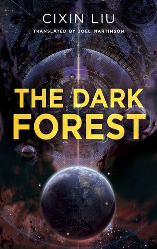 The Dark Forest by Liu Cixin book cover