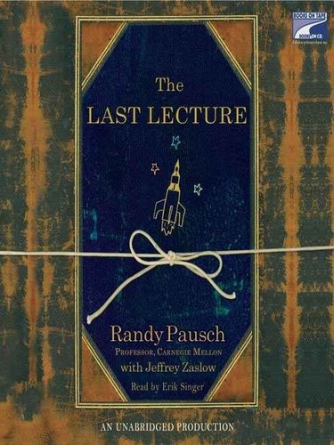 The Last Lecture by Randy Pausch book cover