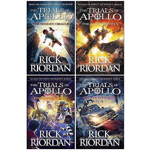 The Trials of Apollo: The Hidden Oracle by Rick Riordan book cover