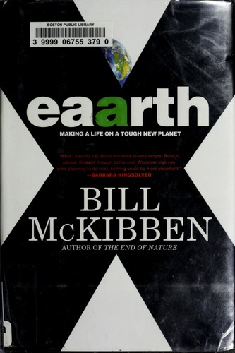 Eaarth: Making a Life on a Tough New Planet by Bill McKibben book cover