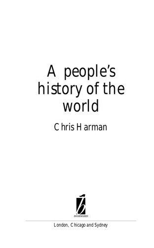 The People's History of the World: From the Stone Age to the New Millennium by Chris Harman book cover