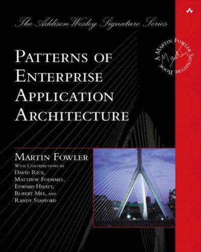Patterns of Enterprise Application Architecture by Martin Fowler book cover